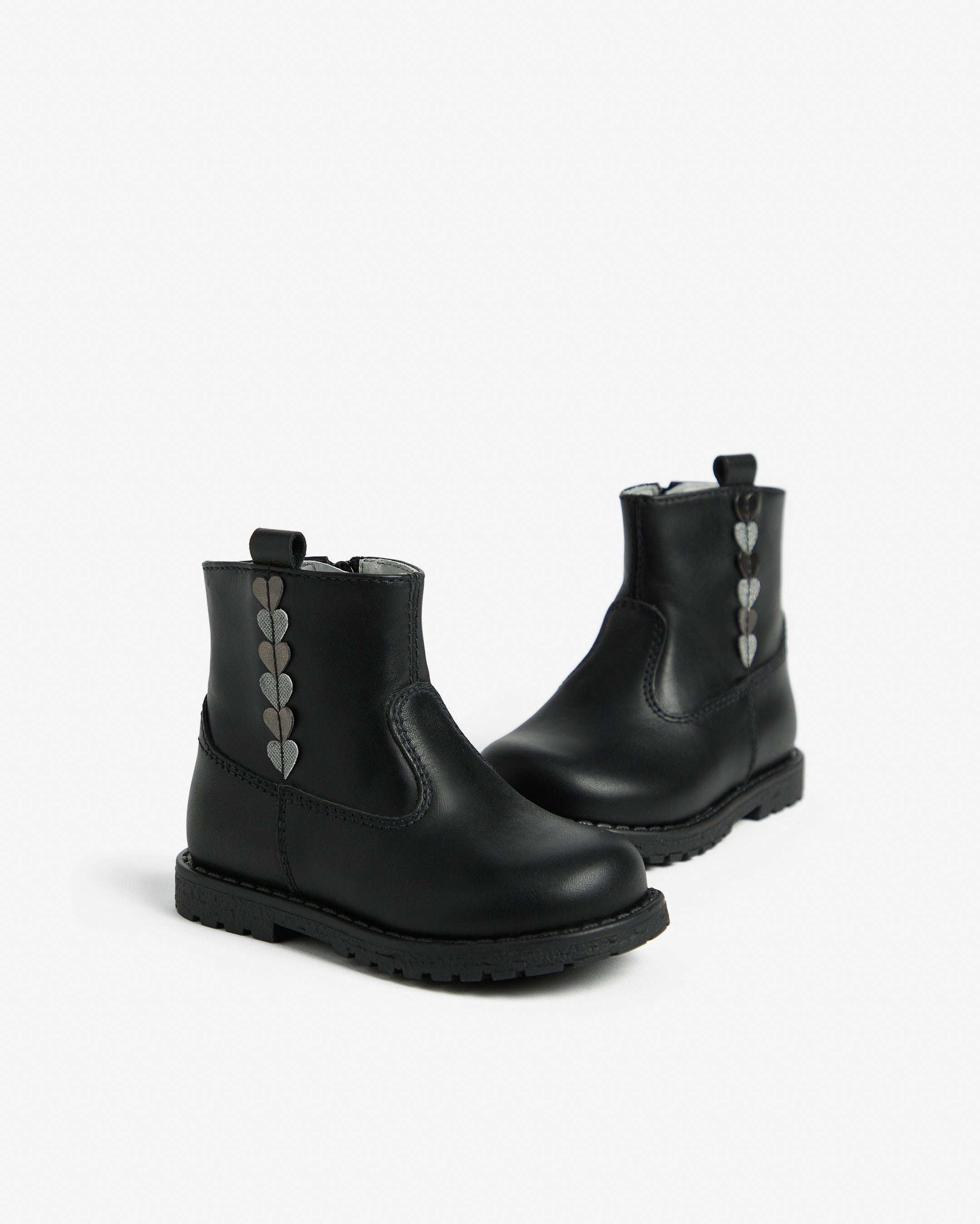  Bottines en cuir pour jeunes filles