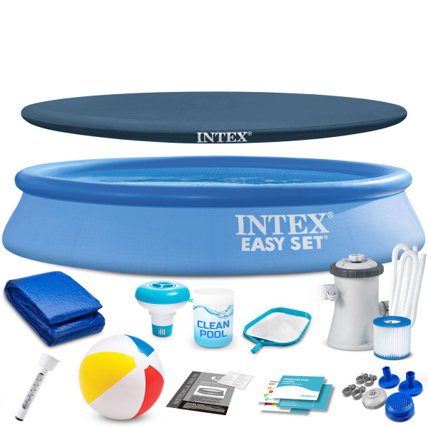 Basen ogrodowy rozporowy 305x61cm Intex zestaw 16w1