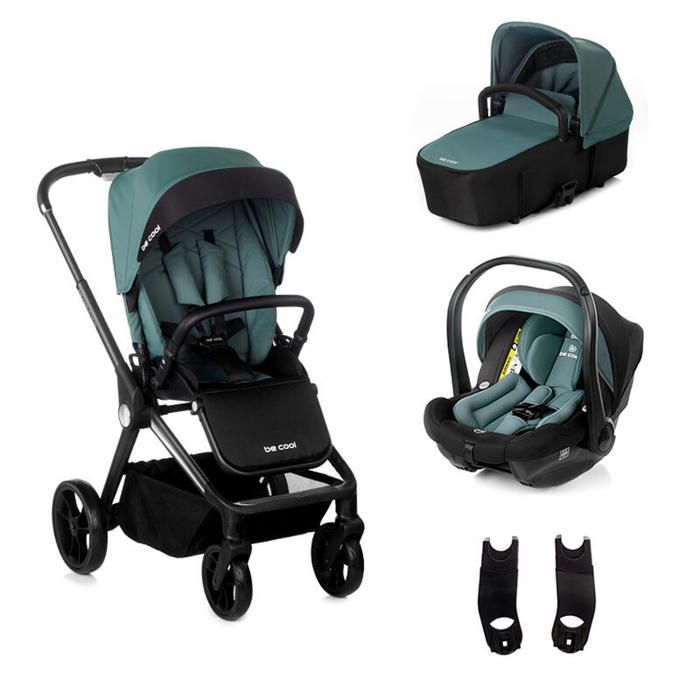 SEJA DESCOLADO - Carrinho de Bebê Trio Stratos Be Teal