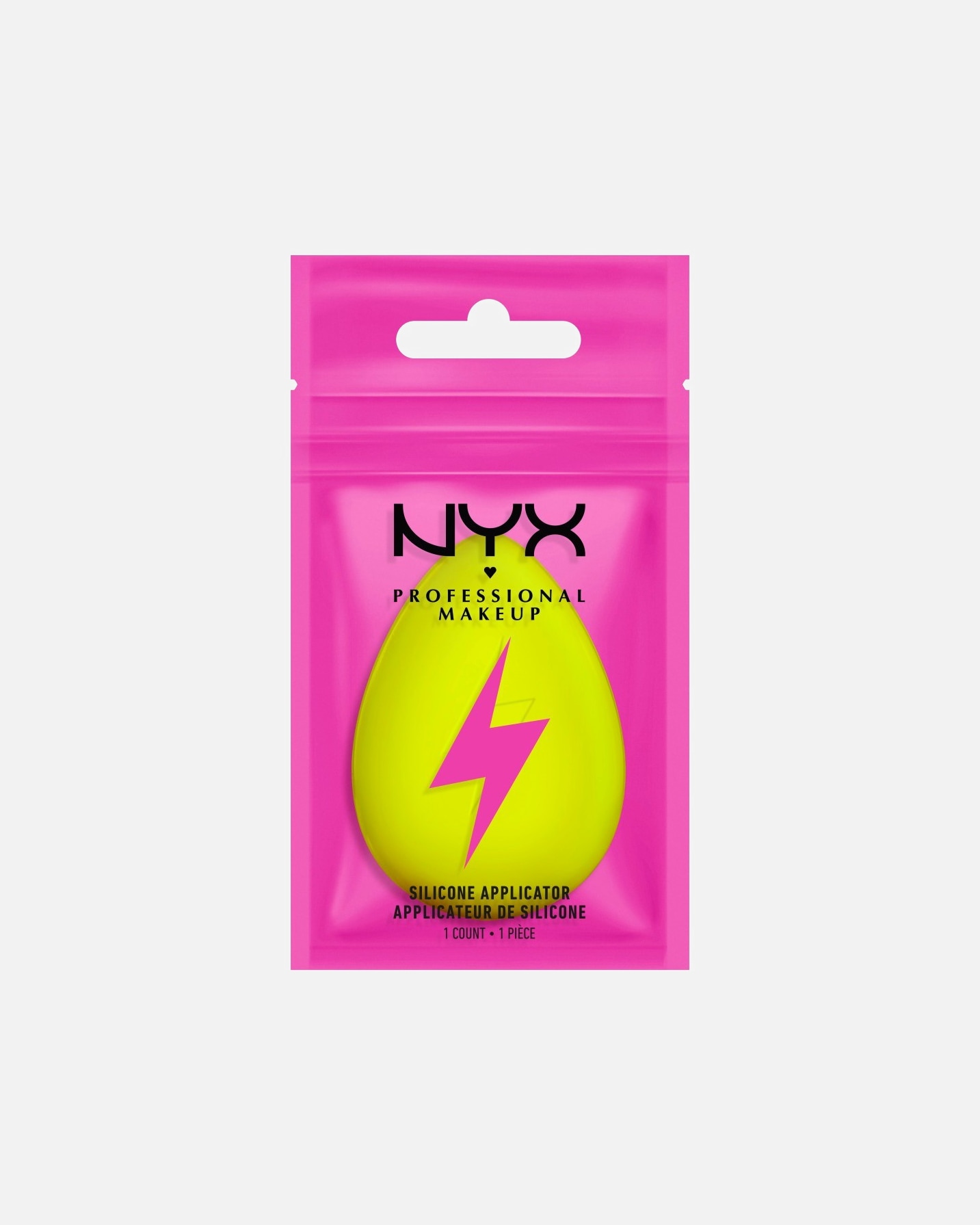 NYX Professional Makeup -meikkisieni Plump Right Back Primer -silikoniapplikaattori - 1 kpl