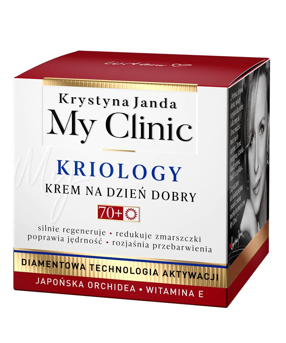 Janda My Clinic Kriology 70+ Krem na dzień dobry