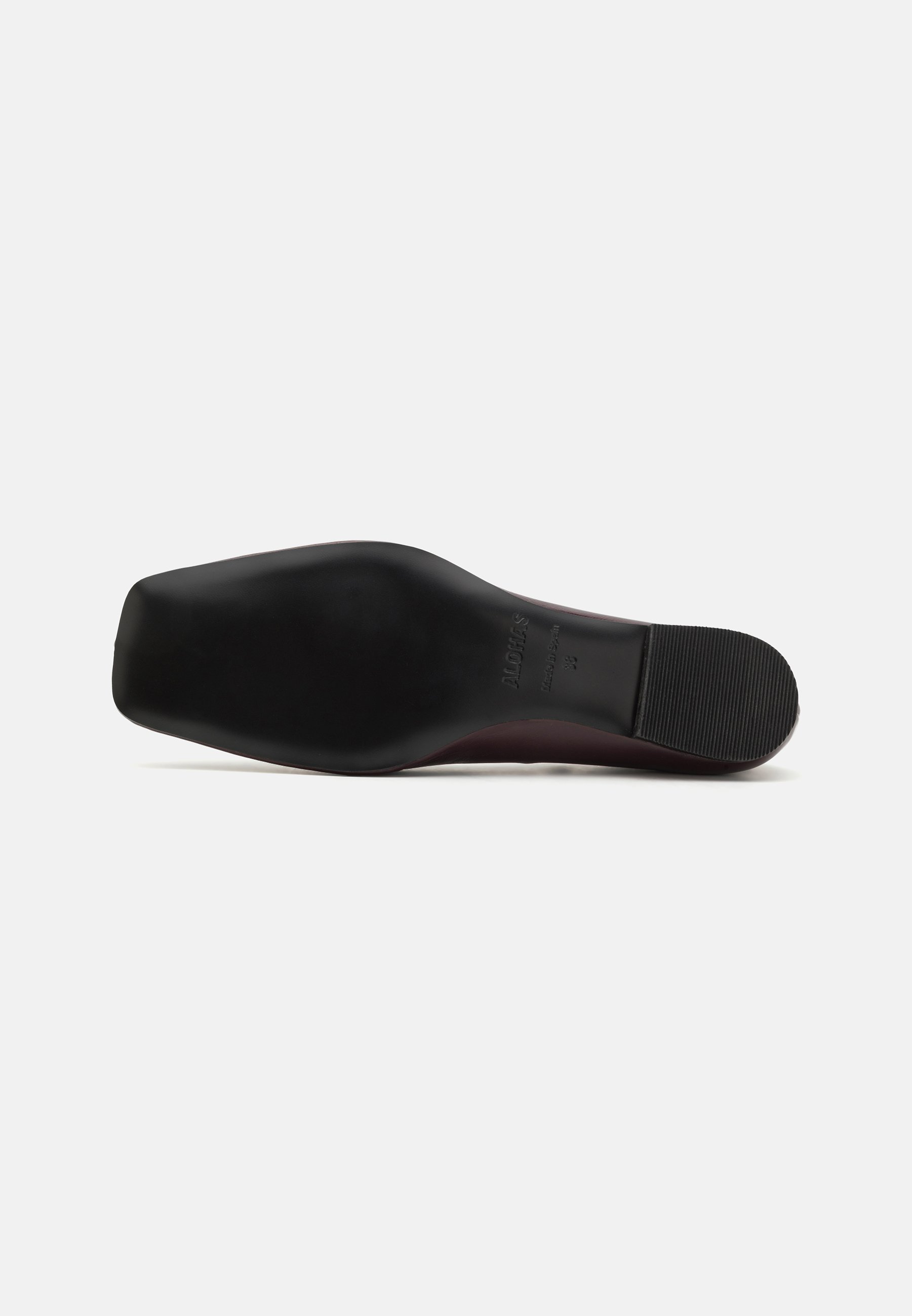 ALOHAS SWAY BALLET FLATS - Ballerina's met enkelbandje - bordeauxrood