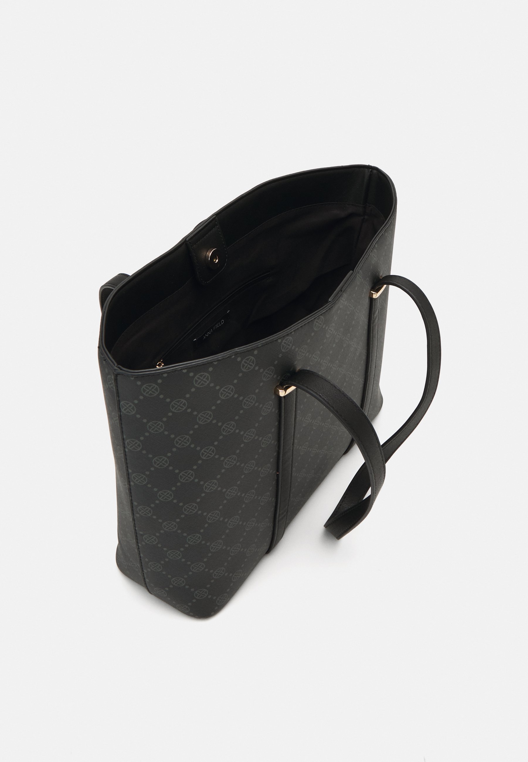 Bolsa Anna Field - preto/cinza