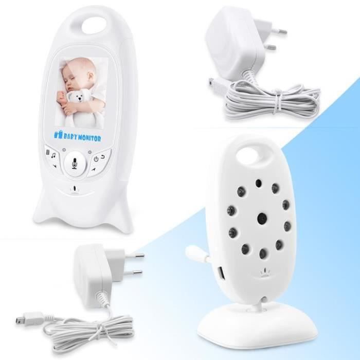 YF17967 - Monitor de video para bebés - Monitor inalámbrico para bebés con pantalla de 2.0