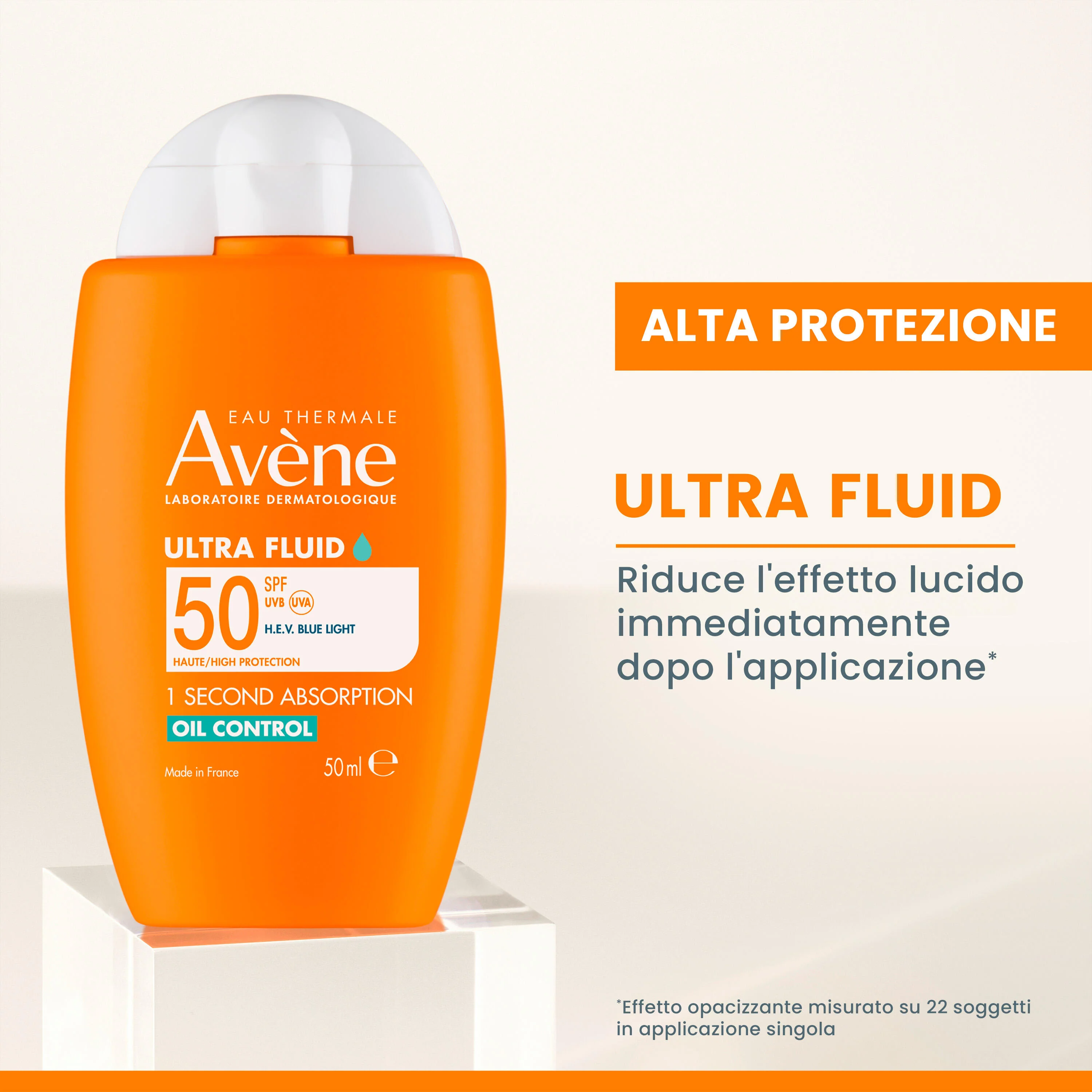 Suncare Ultra Fluid Oil Control SPF50 - Solare viso alta prot.