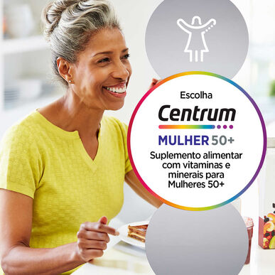 Centrum Suplemento Multivitamínico Centrum Mulher 50       30 comprimidos 30 comprimidos