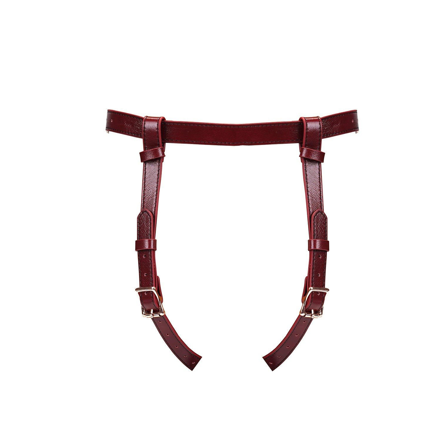 Strap-on postroj Dear Soul vínovočervený