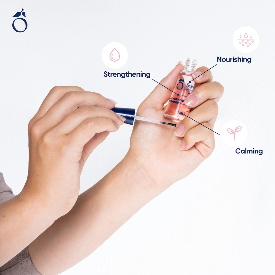 Herome Cosmetics nagų kietiklis rankų priežiūrai, jautriems nagams, 10 ml