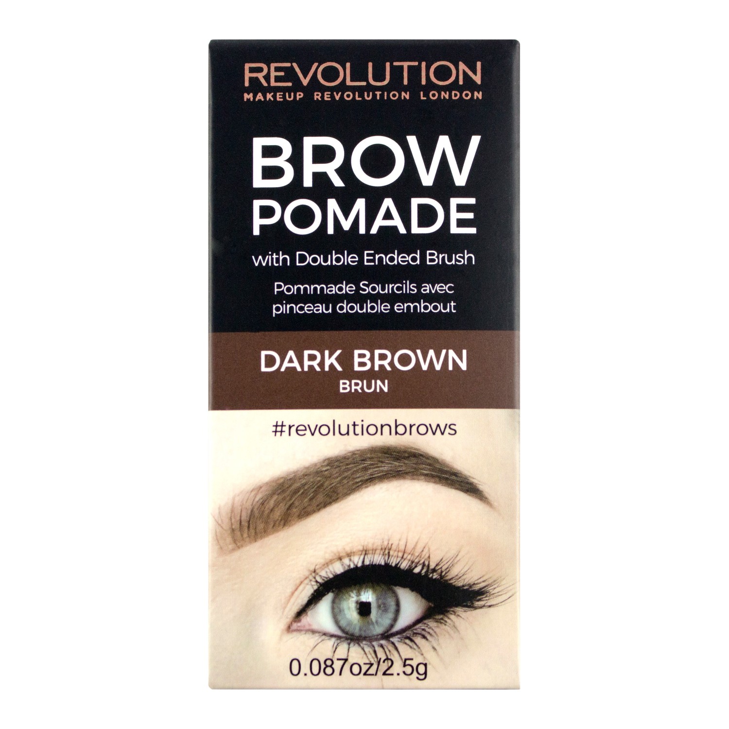 Pomata gel per sopracciglia Revolution – Marrone medio