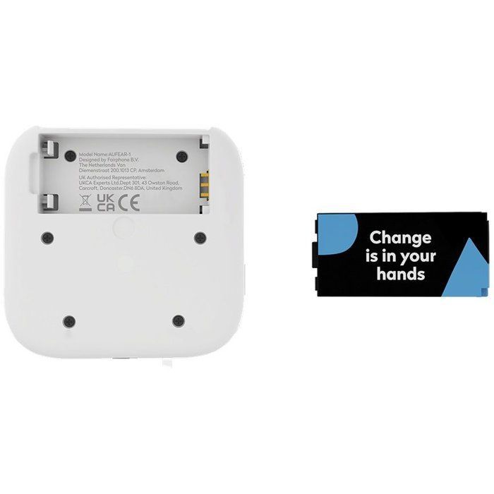 Ecouteurs sans fil - FAIRPHONE - True Wireless - Blanc