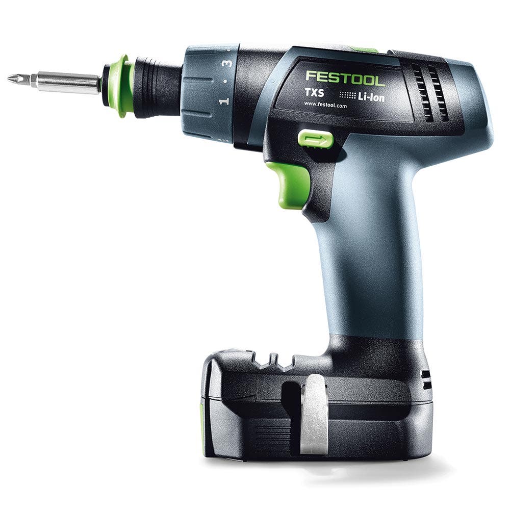 FESTOOL Akku-Bohrschrauber-Set 10,8 V 2 x 2,6 Ah 10 mm 576104