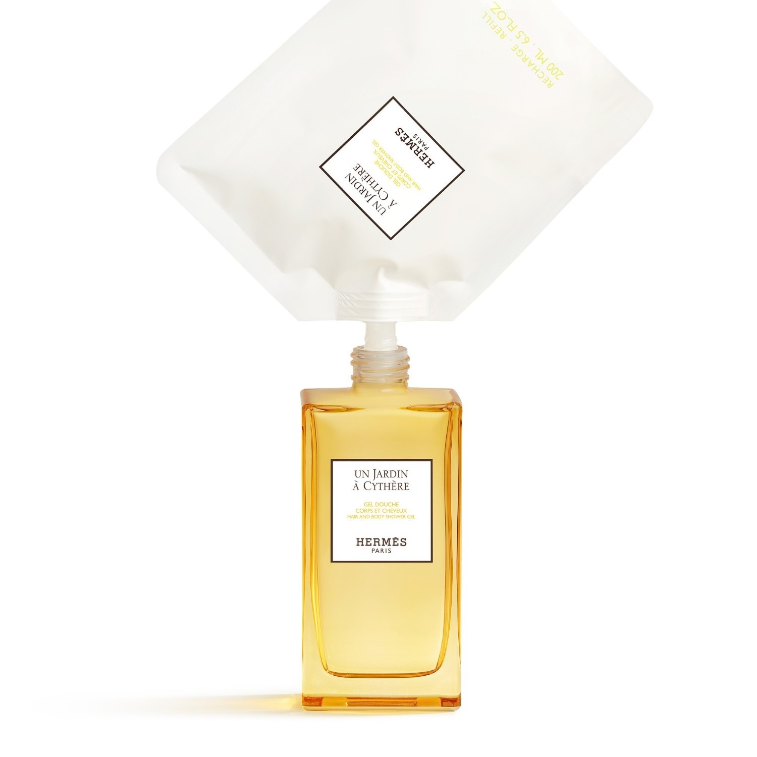 HERMÈS Shower Gel Collection Parfum Jardin Un Jardin à Cythère Gel za tuširanje za kosu i tijelo – 200 ml