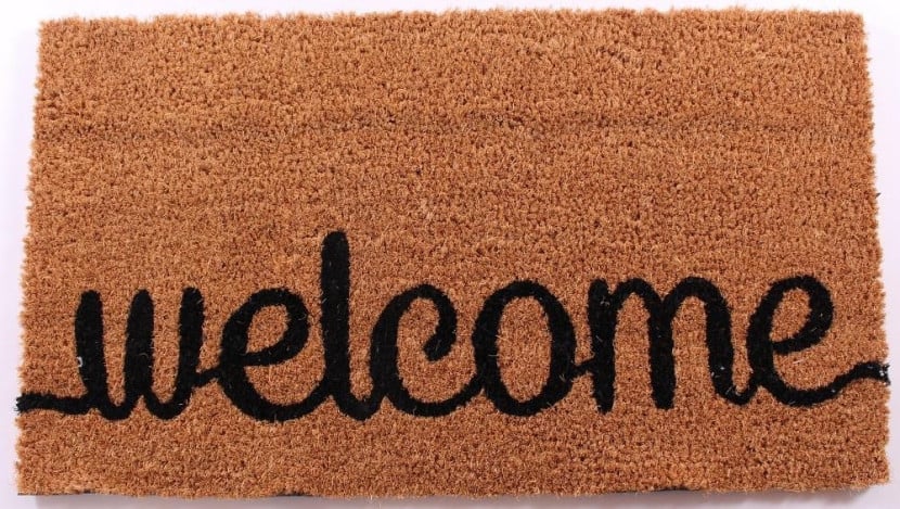 Wycieraczka wejściowa kokos Welcome I