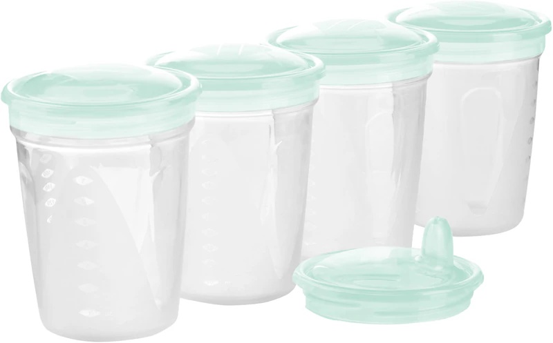 BabyOno Get Ready pārtikas uzglabāšanas konteineri