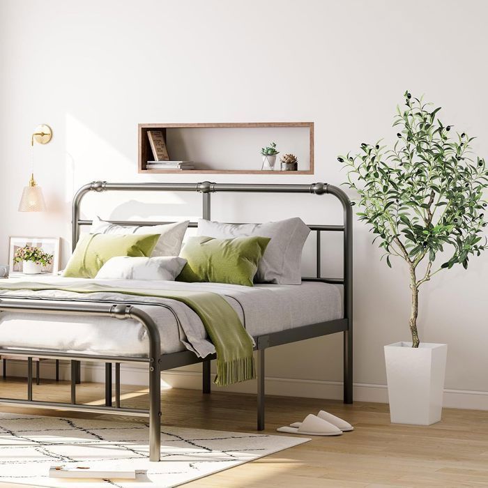 Kunstigt træ, 120 cm, Kunstig plante, Stort kunstigt træ, Realistisk look til stue, soveværelse, kontor, dekoration