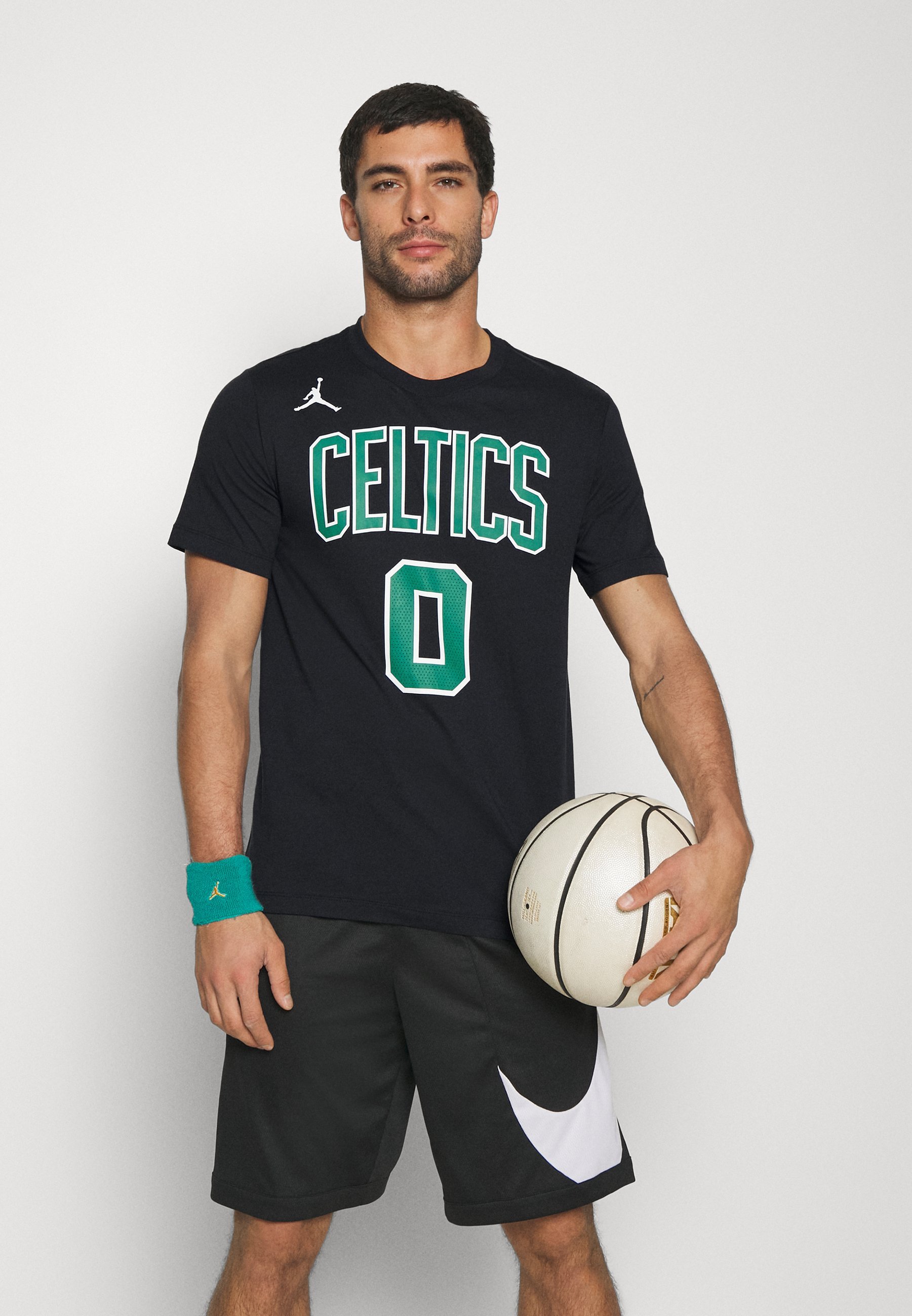 Nike Performance NBA Jayson Tatum Boston Celtics T-Shirt – Clubwear – Schwarz