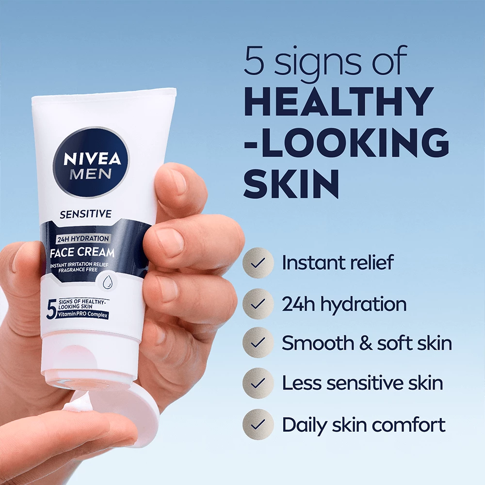 Krem nawilżający do twarzy Sensitive 75 ml - NIVEA
