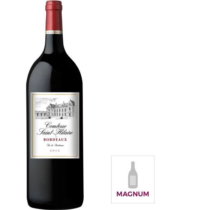 Magnum Comtesse Saint-Hilaire 2016 Bordeaux - Vinho Tinto Bordeaux