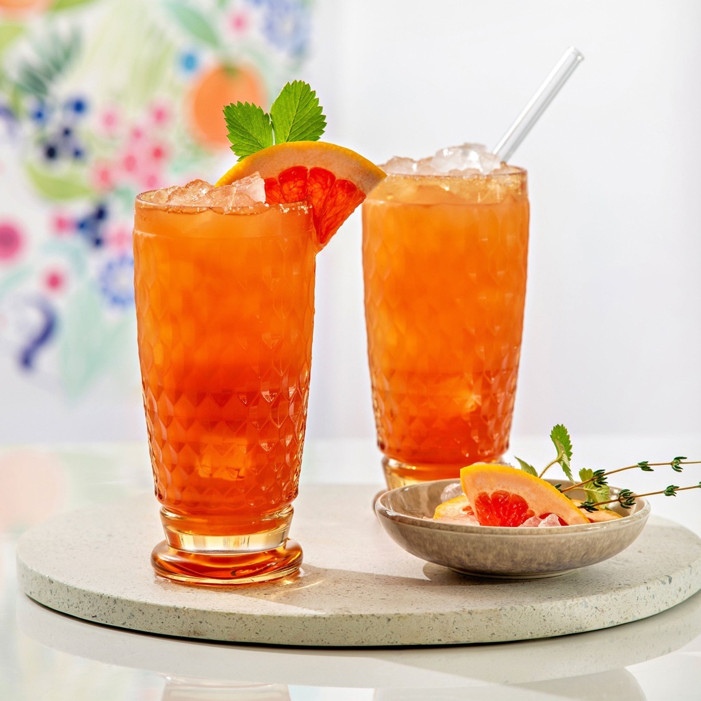 Villeroy & Boch stiklinis ilgo gėrimo/alaus bokalas, Boston Saffron - 1 vnt.
