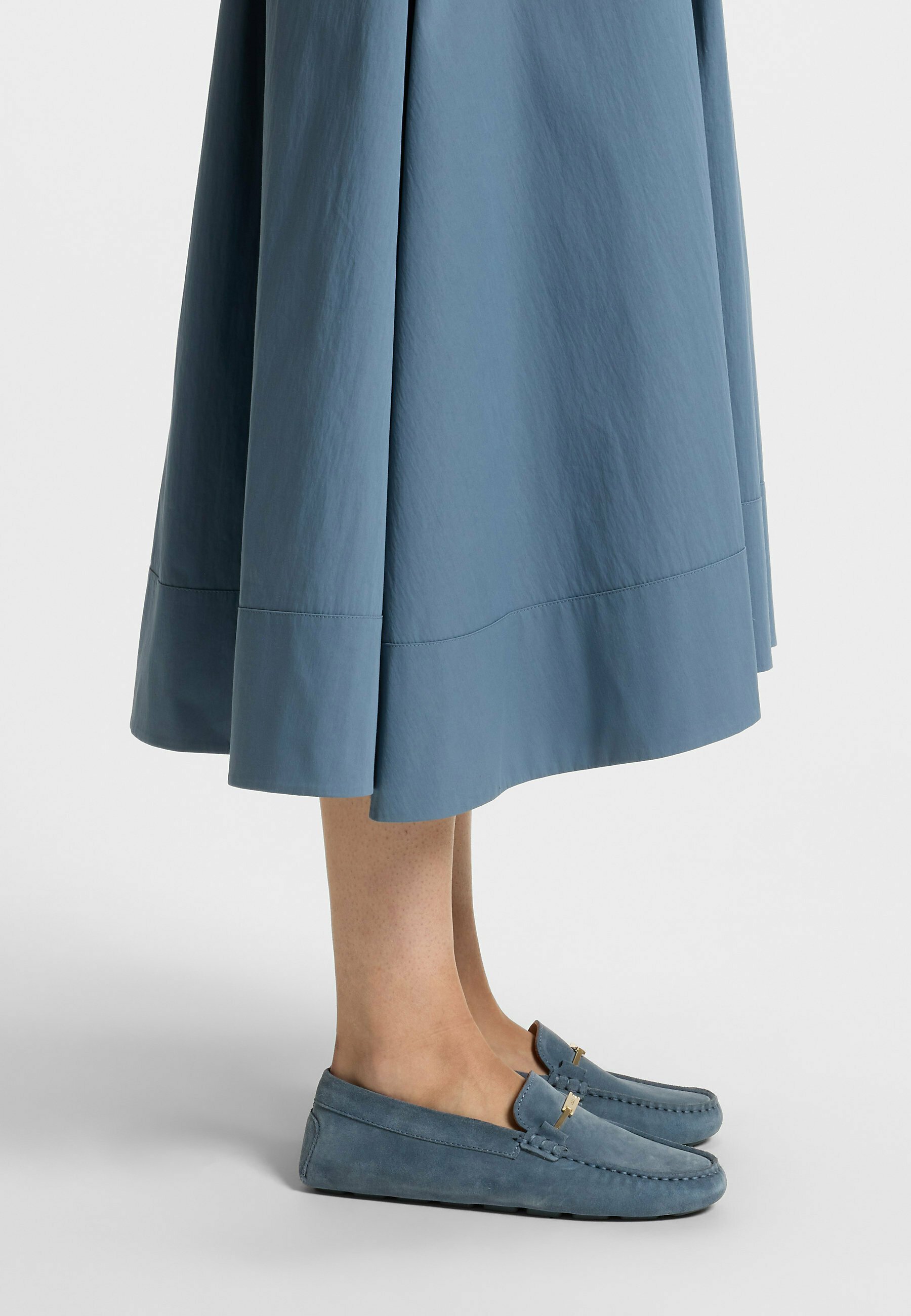 BOSS ROXANNE DRIVER - Mocassins - bleu ouvert trente-sept