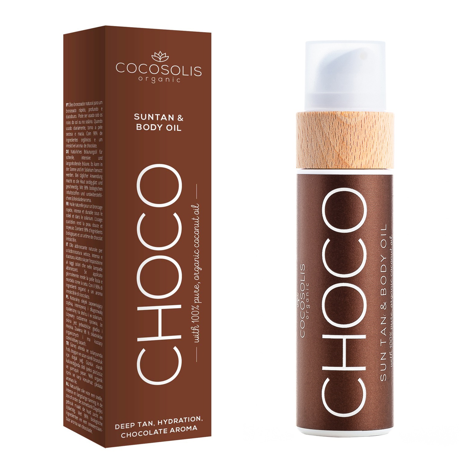 Cocosolis Körperöl CHOCO Sonnen- & Körperöl - 200 ml