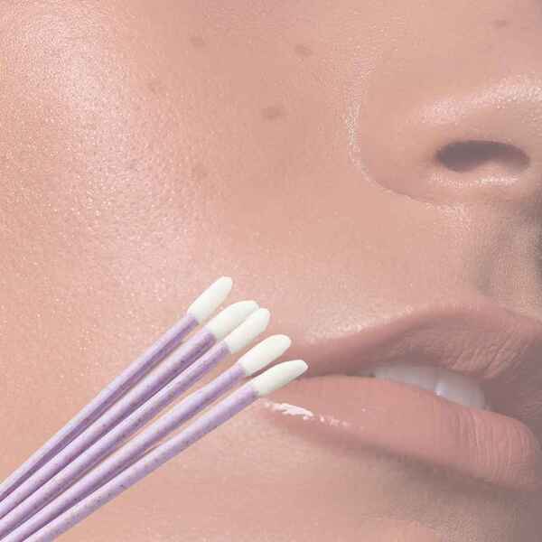 FFS Beauty Wiederverwendbare Make-up-Korrekturstäbchen, 5er-Pack – Lila