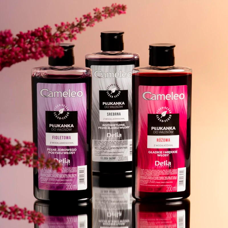 Tinta para Cabelo Matizadora com Água de Flores Cameleo da Delia Cosmetics