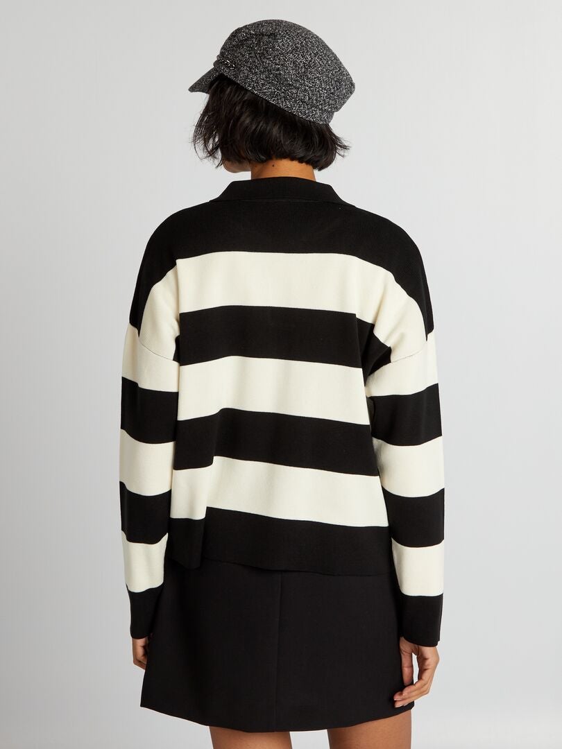 Jersey de punto - NEGRO