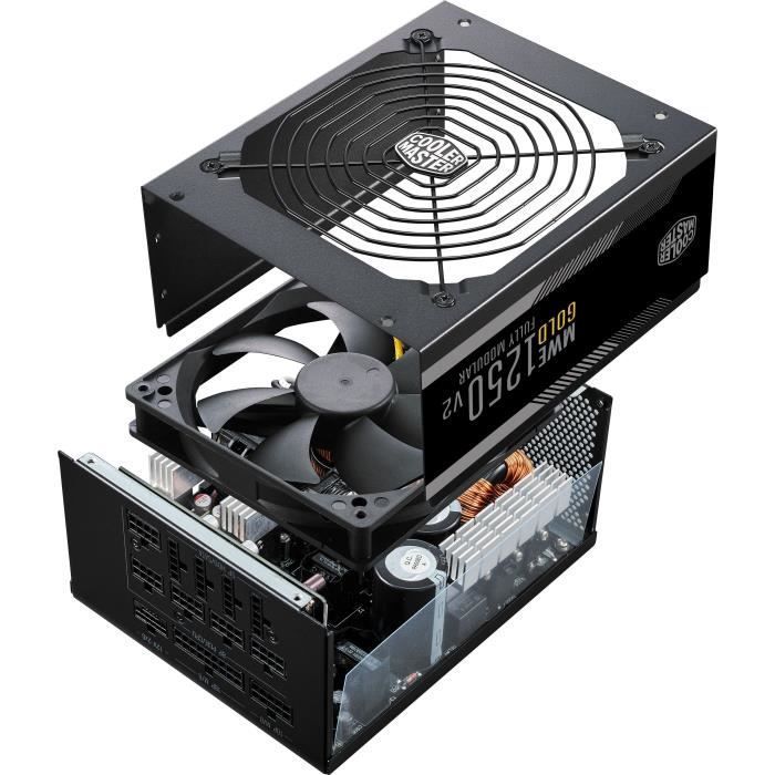 PC-voeding - COOLER MASTER - MPE-C501-AFCAG-3EEU - MWE Gold 1250W V2 ATX3.1 - 80+ GOLD - 1250 W