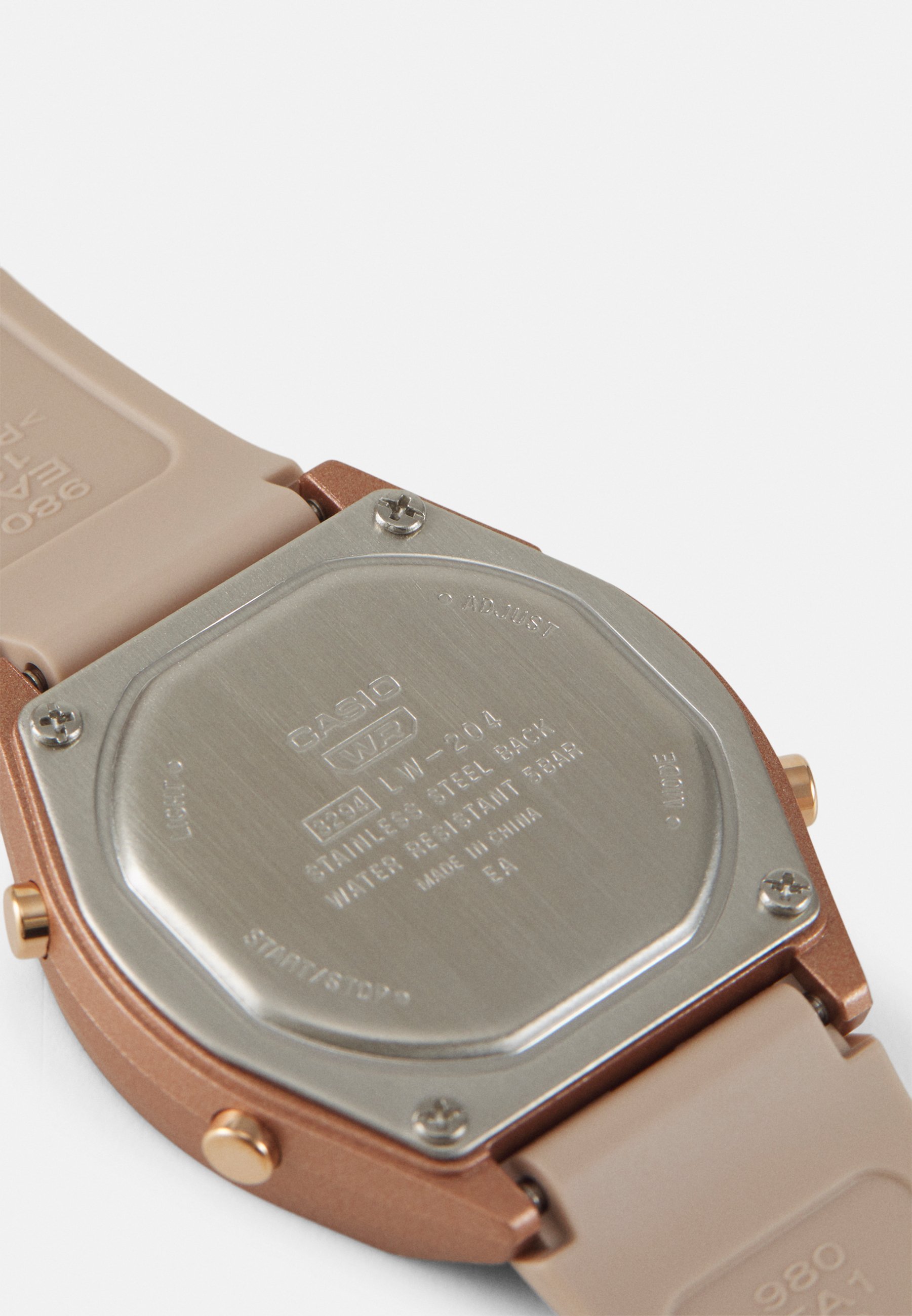 Digitální hodinky Casio - růžové