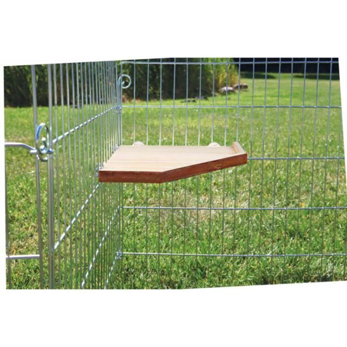 Abri et plateforme pour rongeurs - Trixie - 17x17 cm - Bois - Intérieur - Petit