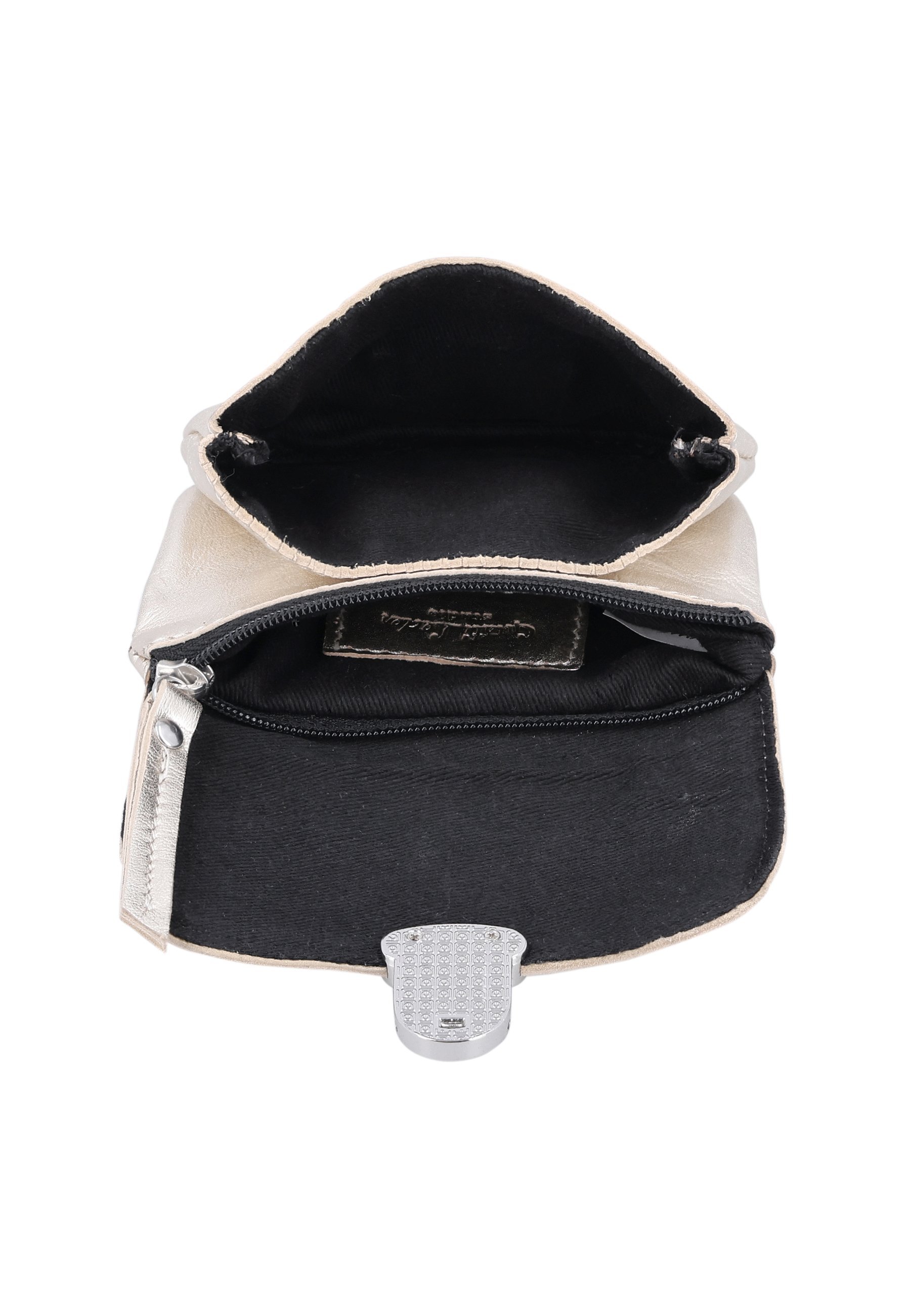 Gusti Leder ESKIL - Marsupio - argento