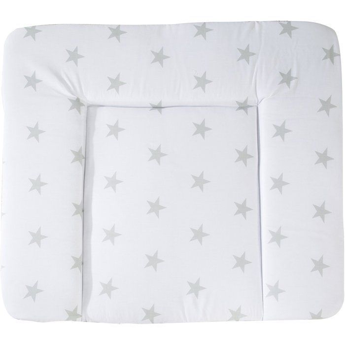 Cambiador - ROBA - LITTLE STARS - 85 x 75 cm - Blanco con estrellas grises