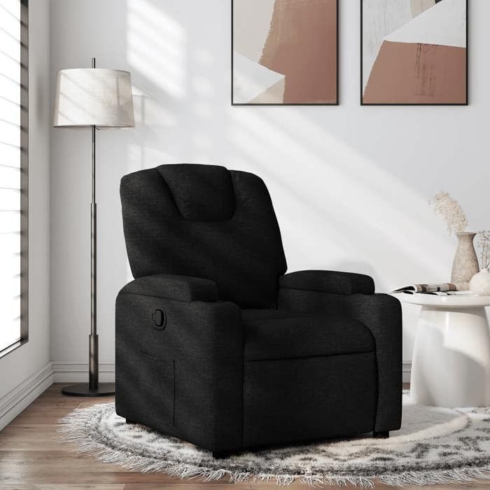 Poltrona reclinável vidaXL, cadeira de relaxamento com encosto, assento com apoios de braço acolchoados para sala de estar, moderna, 372367