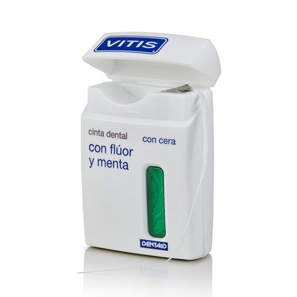 Dantų siūlas su fluoru ir mėtomis | 1 vnt.