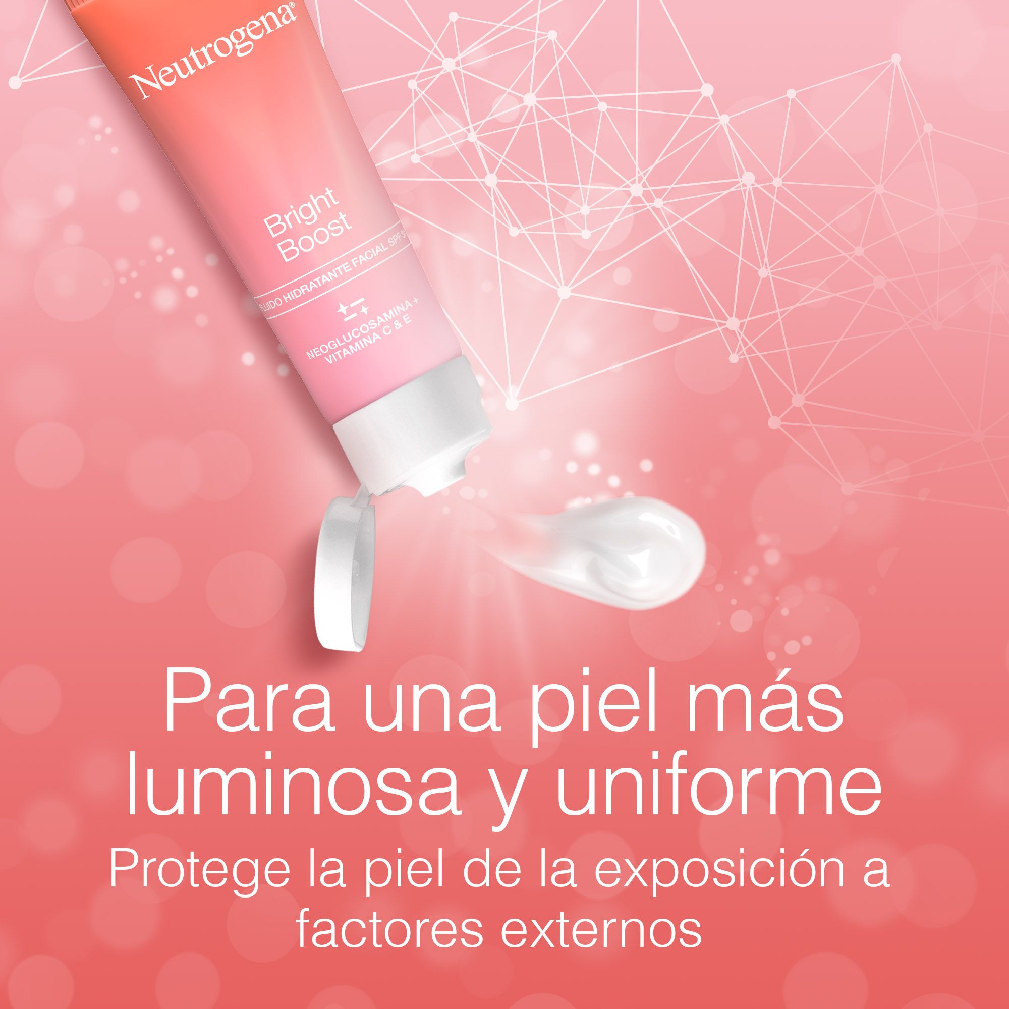 Vlažilna fluidna krema za obraz Bright Boost SPF30 Vlažilne kreme za obraz iz lekarne