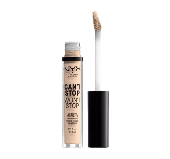 NYX Professional Makeup Can't Stop Won't Stop korektor 04 Light Ivory 3,5 ml