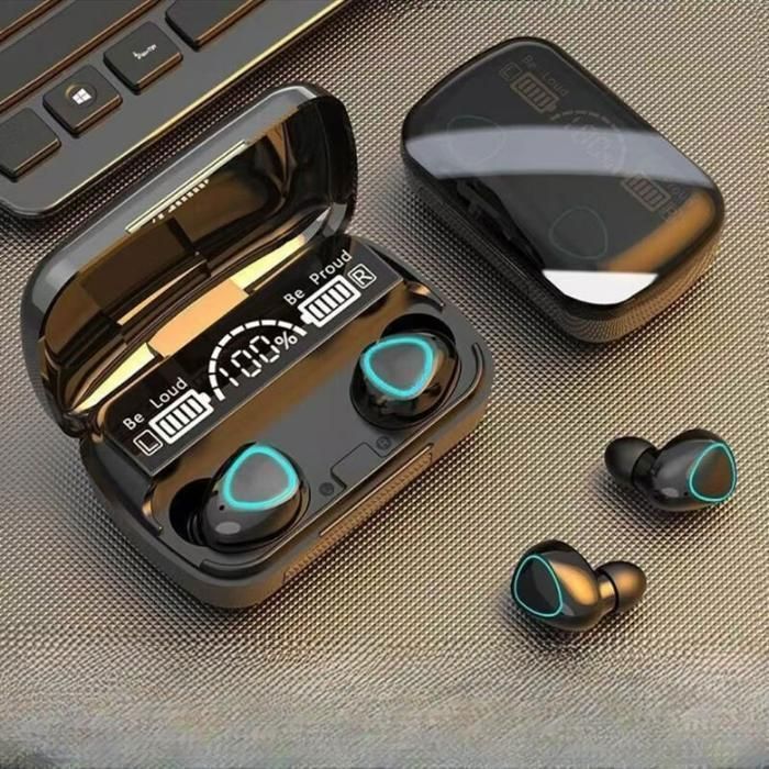 Écouteurs sans Fil - PashaSHOP® - Bluetooth 5.3 - IPX7 Étanche - Réduction de Bruit ENC - 30h Autonomie