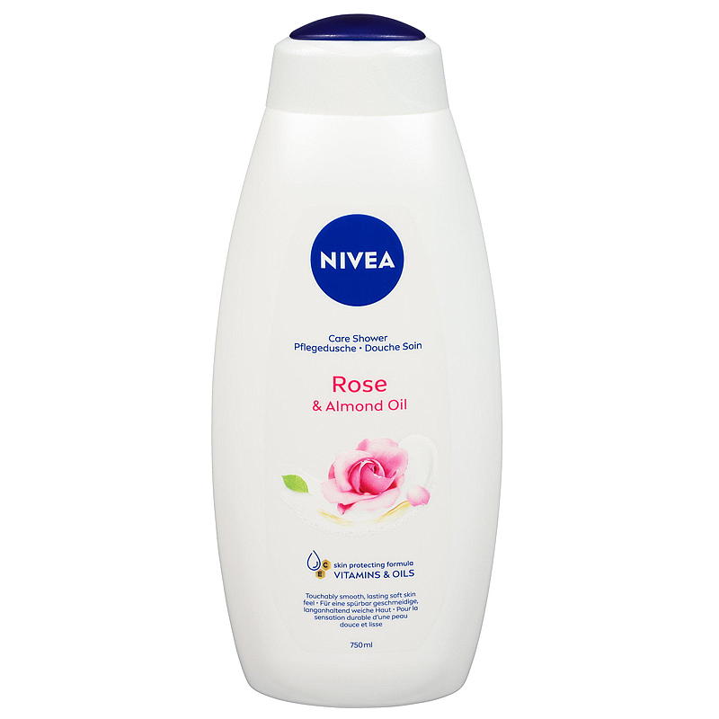 Nivea Duschgel 750 ml Rose und Mandelöl Nivea