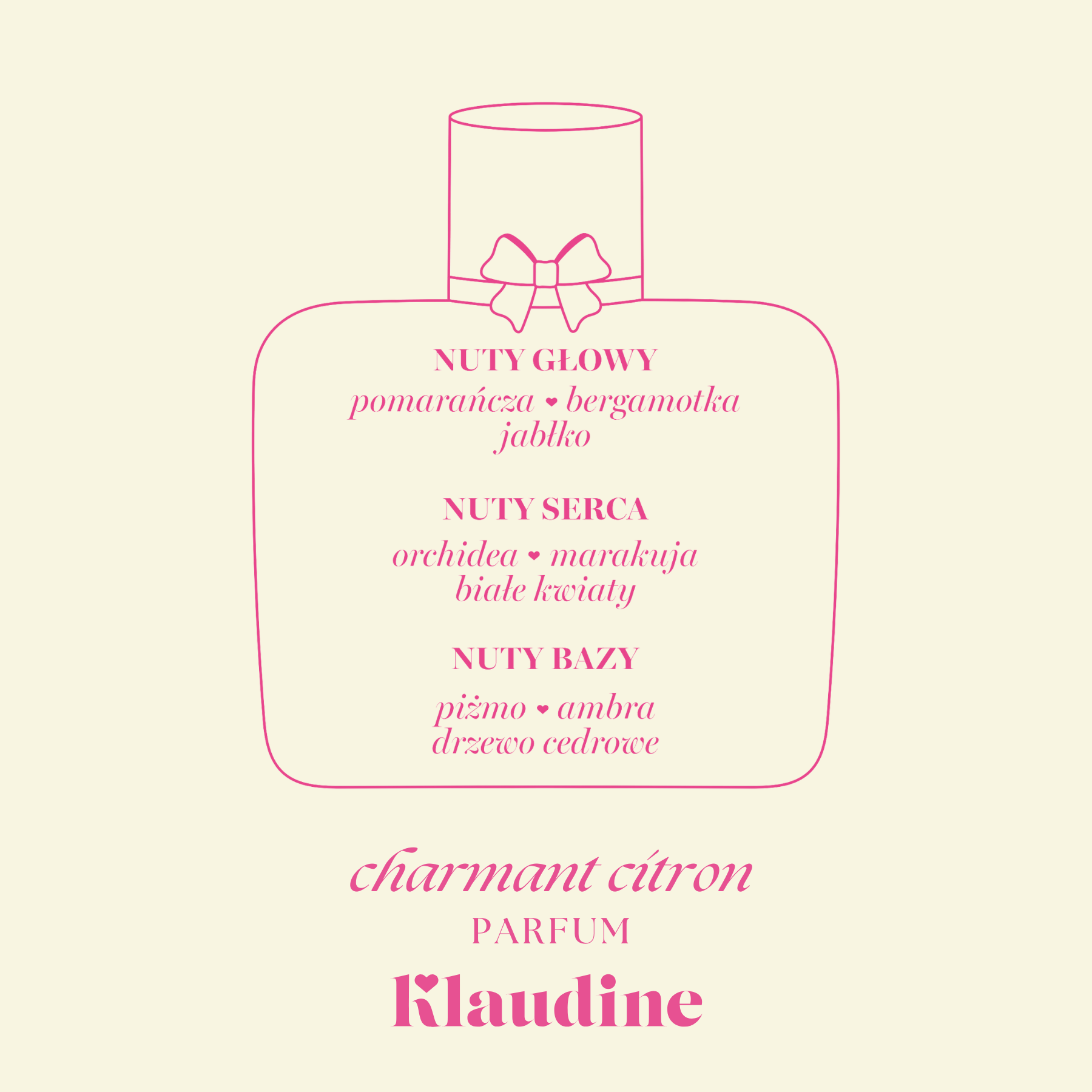 Klaudine Beauty Charmant Citron