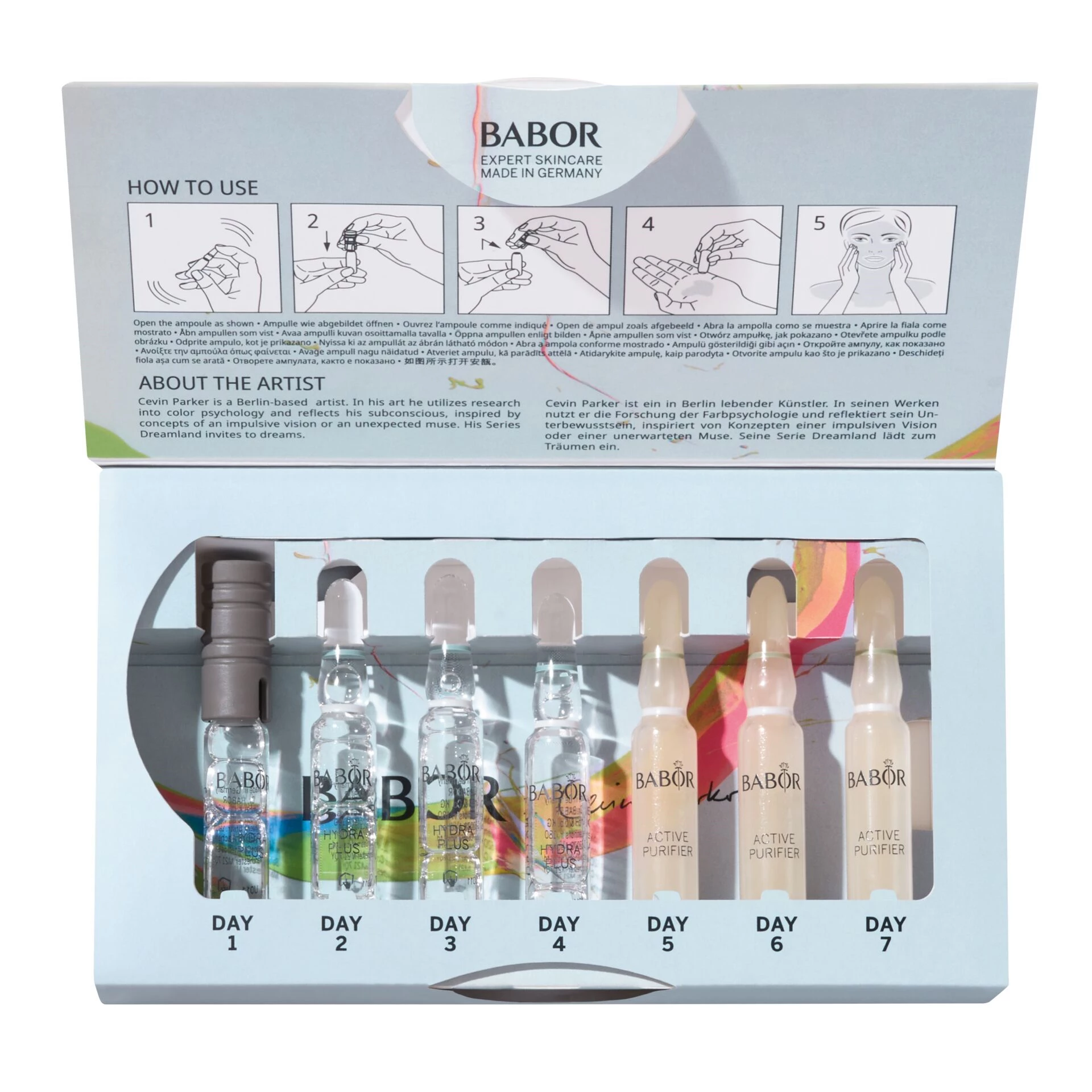 Fiole purificatoare Ediție limitată 7 x 2 ml - BABOR