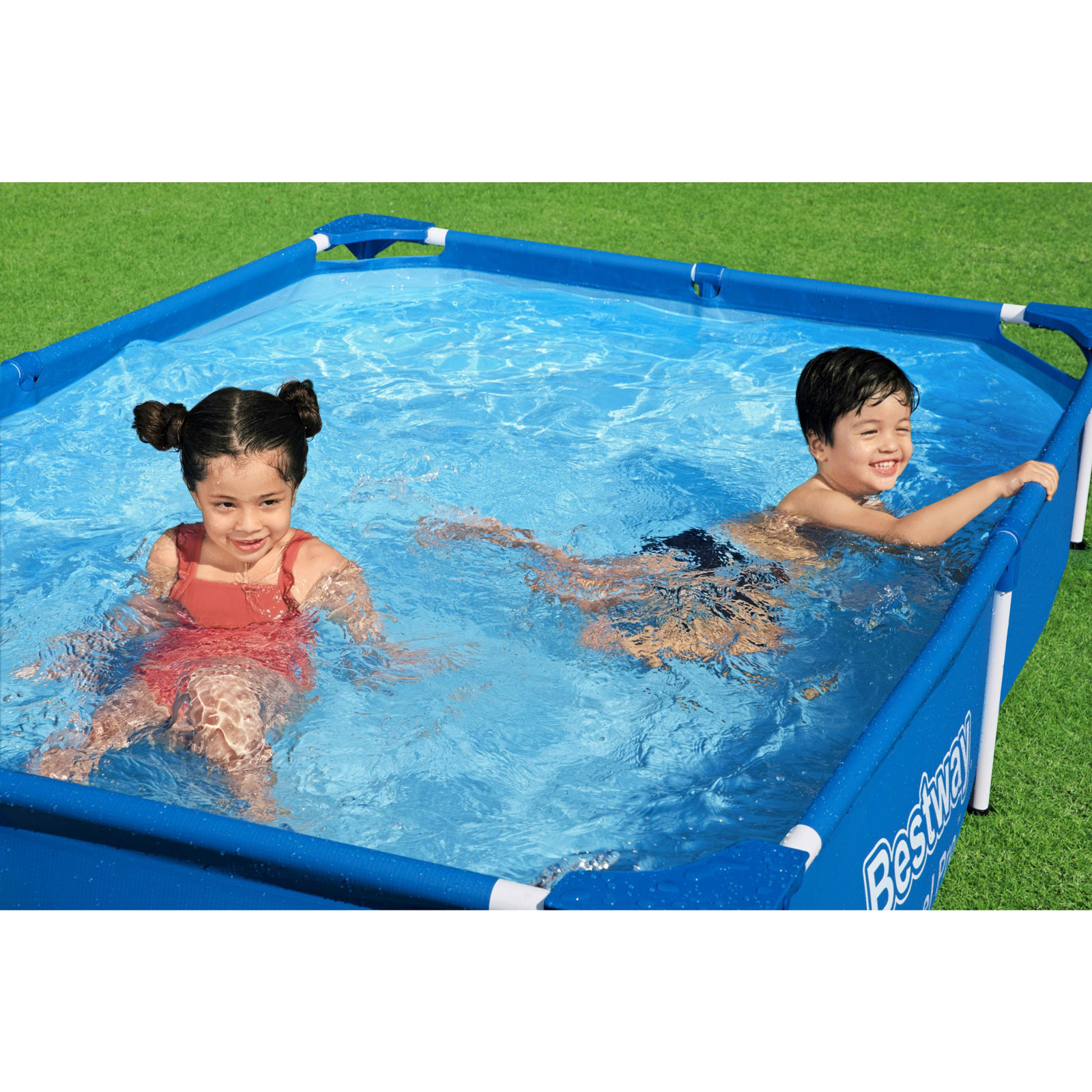  Piscine tubulaire détachable pour enfants Bestway Steel Pro 221 x 150 x 43 cm