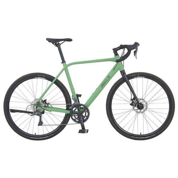 Ποδήλατο Gravel GravelerFit, resedagrün