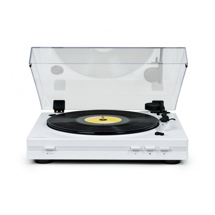 Automatic turntable with belt drive - White