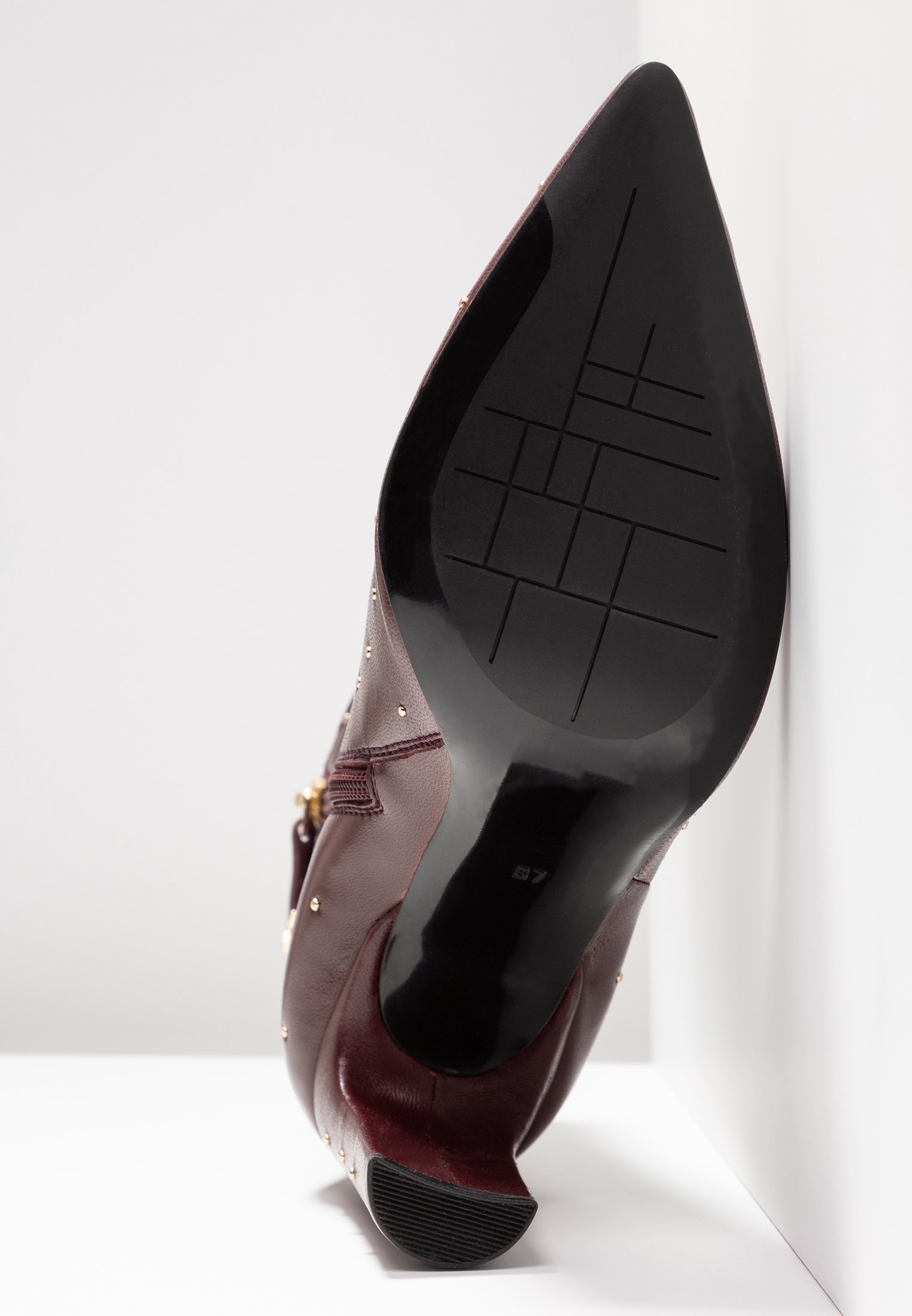 Bottines à talons hauts Bruno Premi - bordeaux