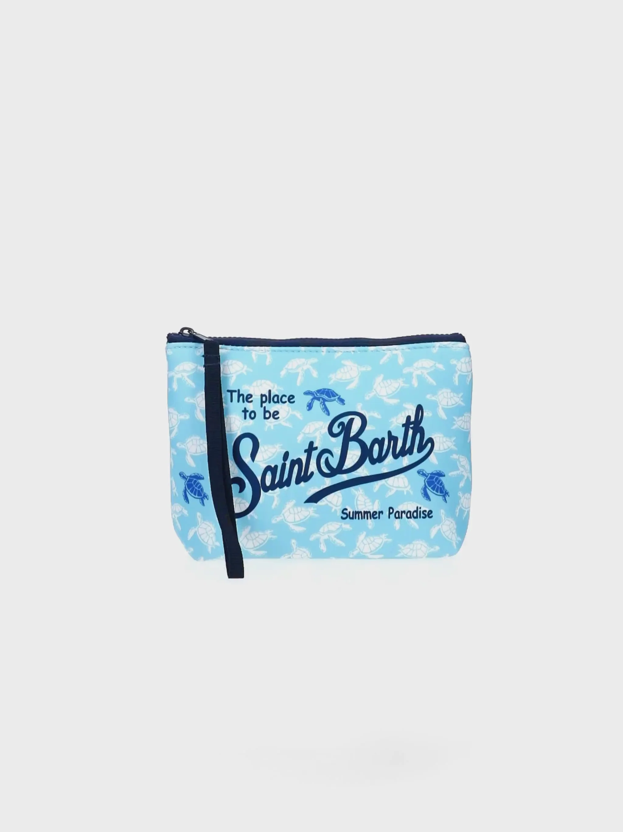 Aline scuba clutch met schildpadprint