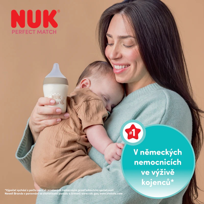 NUK Perfect Match steklenička za ovce