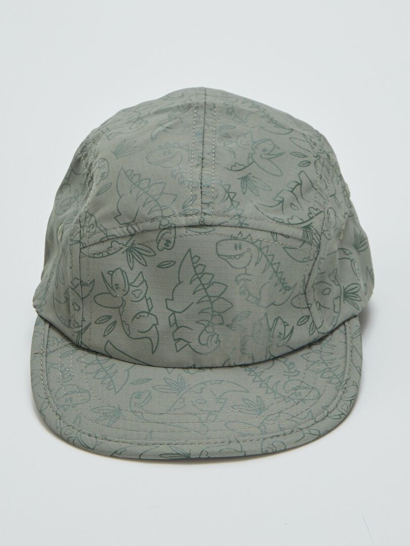 Chapéu com estampa de dinossauro - VERDE