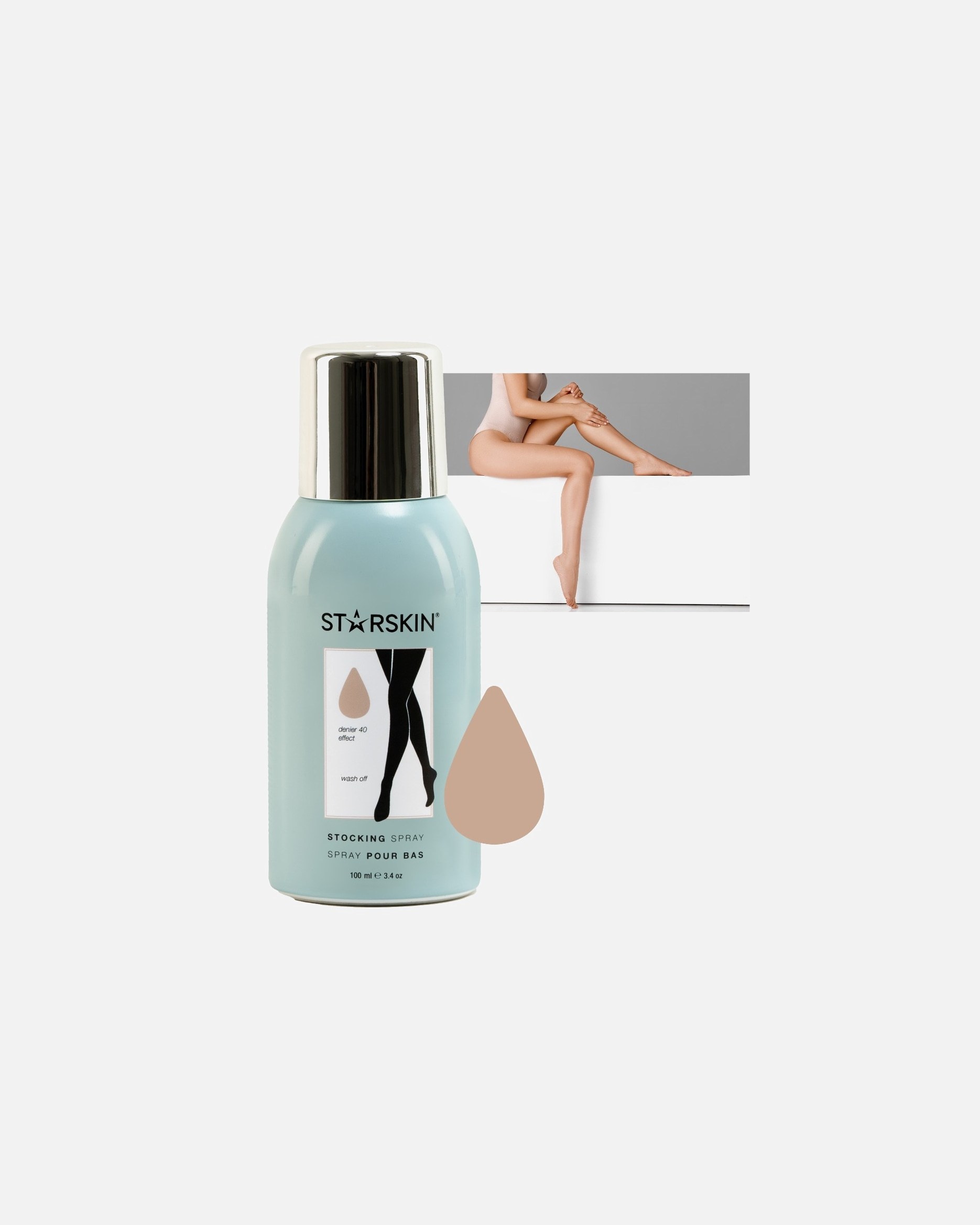 Sprej na nohy STARSKIN® - sprej na pančuchy - 100 ml