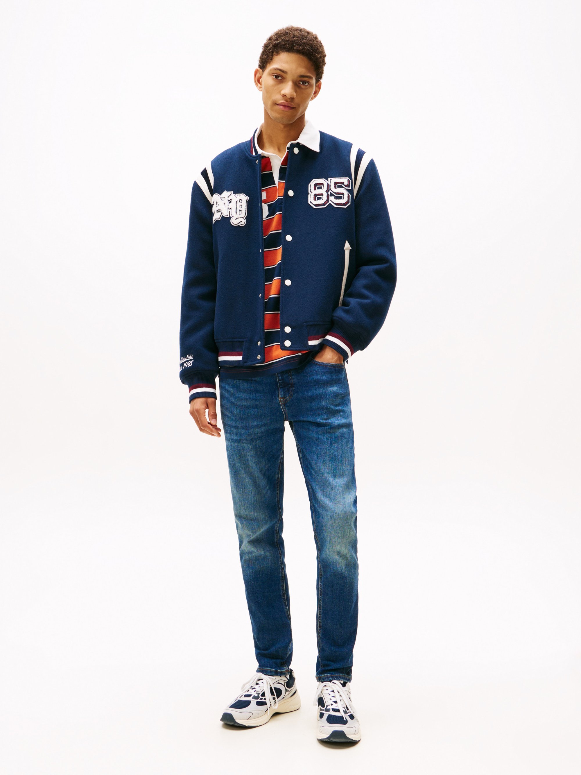 Tommy Jeans AUSTIN SLIM - Jeans slim fit - denim scuro